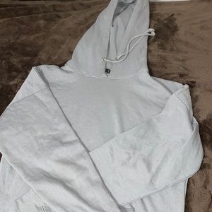 MISSGUIDED GREY BASIC OVERSIZED FIT HOODIE
